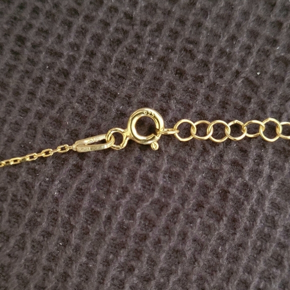 Zeyzey Mother of Pearl👩‍👧 Vertical↕️ Flower🌸 Pendant Necklace - NWT - Picture 5 of 15